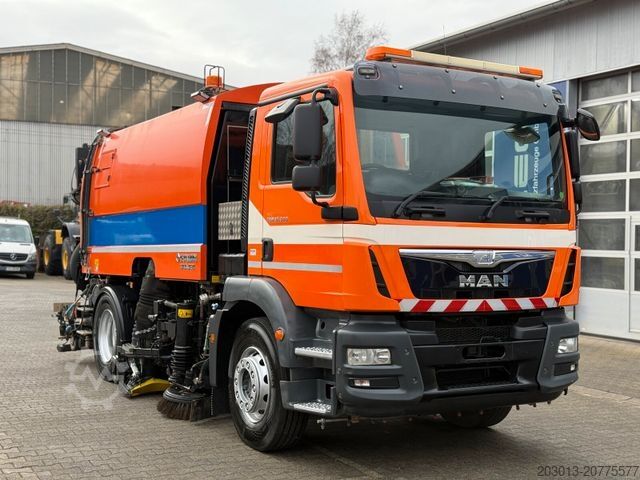 جاروب خیابانی MAN TGM 18.340 Kehrmaschine FAUN VIAJET 6 HD 200 bar