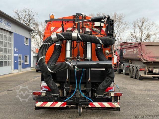 جاروب خیابانی MAN TGM 18.340 Kehrmaschine FAUN VIAJET 6 HD 200 bar