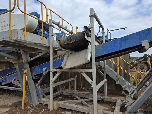 Semi Mobile Jaw Crushing Unit Omega J1065S Jaw Crushing Plant