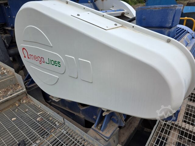 Semi Mobile Jaw Crushing Unit Omega J1065S Jaw Crushing Plant