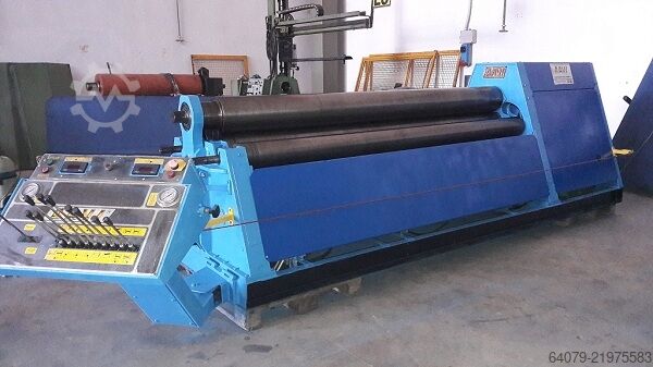 Valjčna stiskalnica za pločevino DAVI MCB2522 4 roll 2500x10 mm
