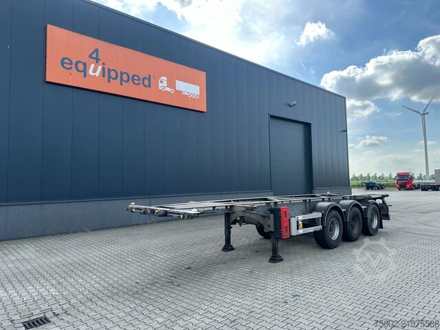 Konteinerių vežimas Van Hool 20FT/30FT ADR CHASSIS / galvanized / BPW DRUM /...