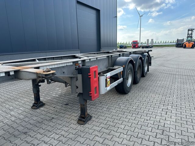 Konteinerių vežimas Van Hool 20FT/30FT ADR CHASSIS / galvanized / BPW DRUM /...