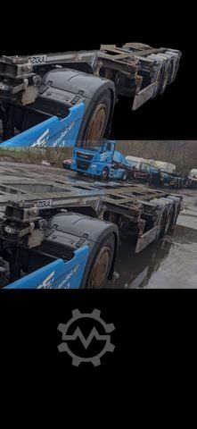 Poluprikolica za izmjenjive sanduke  OZGUL TRAILER 45 Fuß Multi  Verzink15 xVorhanden