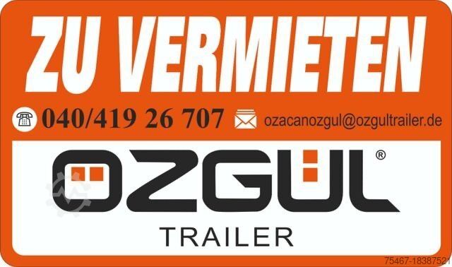 Polpriklopnik za zamenljive nadgradnje  OZGUL TRAILER 45 Fuß Multi  Verzink15 xVorhanden
