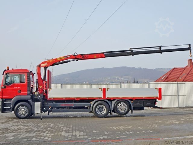 Autolaadkraan MAN TGS 26.360* PRITSCHE 7,10m* PK 12000 + FUNK *TOP