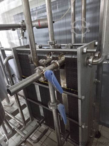 Παστεριωτής πλήρως από ανοξείδωτο χάλυβα  