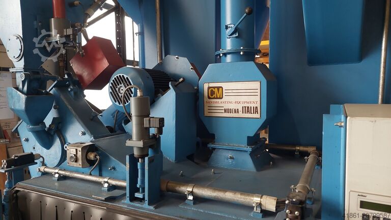 Schleuderrad - Drehtisch - Strahlanlage CM Mod. T 1000