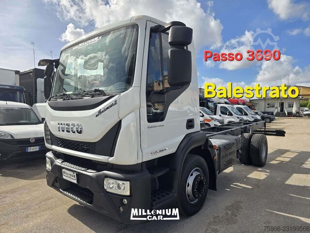 șasiu de camion Iveco EUROCARGO 140-25 (2018)KM 280000 BALESTR