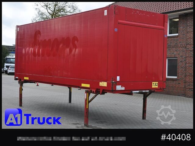 Wissellaadbak met boxstructuur KRONE BDF 7,82 Wechselbrücke, 2680mm Innenhöhe.