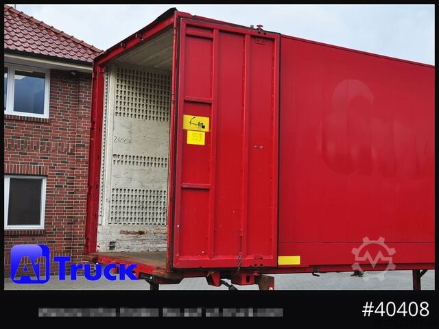 Wissellaadbak met boxstructuur KRONE BDF 7,82 Wechselbrücke, 2680mm Innenhöhe.