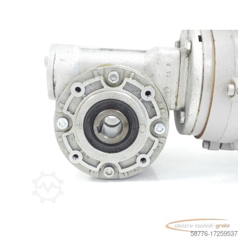 Motor  HEW / Miksch RF71L/4-B4 Motor SN:549765 mit Miksch RMI40F1 Winkelgetriebe