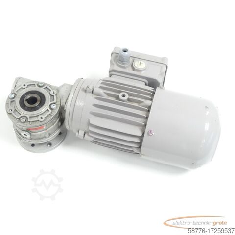 Motor  HEW / Miksch RF71L/4-B4 Motor SN:549765 mit Miksch RMI40F1 Winkelgetriebe