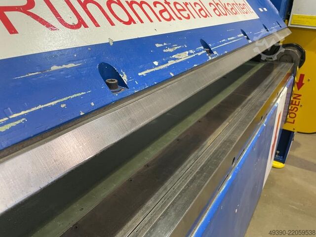Swivel bending machine, folding bench, sheet metal bending machine, bending bench HM KSM-5 / 2500