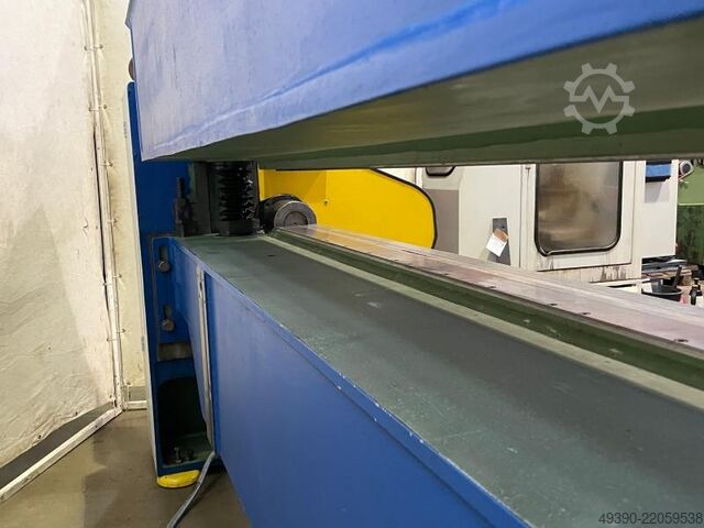 Swivel bending machine, folding bench, sheet metal bending machine, bending bench HM KSM-5 / 2500