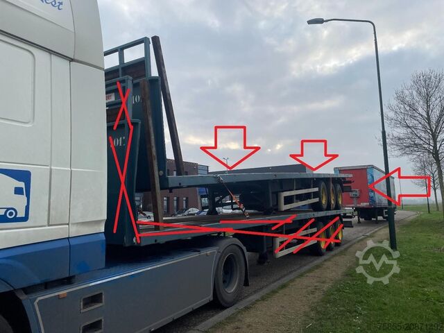 Plataforma remolque Haan OPL 45 Heavy Duty (45Ton) / Rungen-Potholes / N...