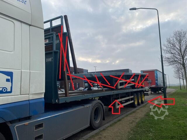 Platte bak Haan OPL 45 Heavy Duty (45Ton) / Rungen-Potholes /BP...