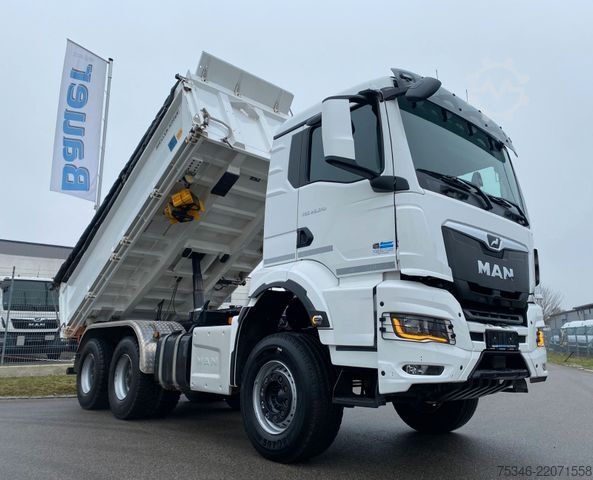 Truk jungkit MAN TGS/26.510/6x4 BL/Bordmatik/Retarder/90to/82 tkm