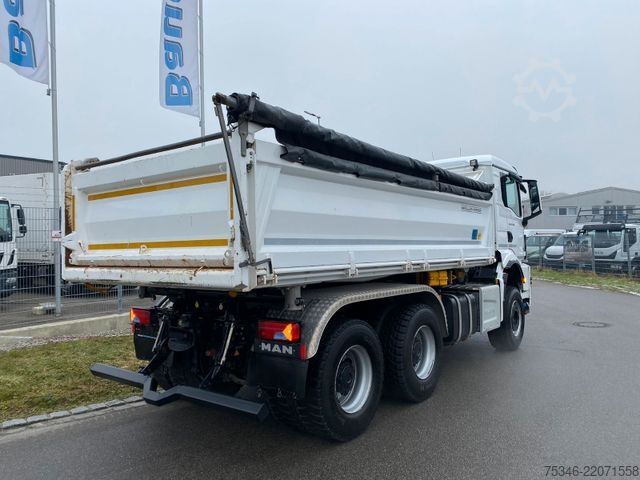 Truk jungkit MAN TGS/26.510/6x4 BL/Bordmatik/Retarder/90to/82 tkm