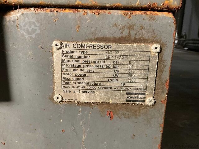 Atlas Copco Vijak kompresor Atlas Copco