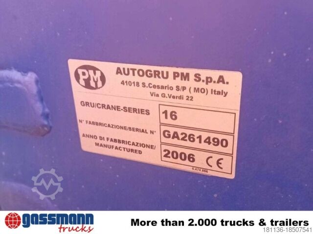 Kran fest á bíl 16523 CE