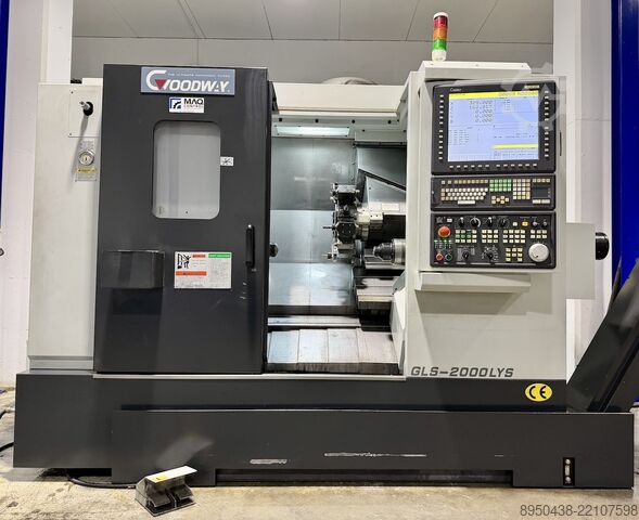 Centru de strunjire și frezare CNC Goodway GLS2000LYS