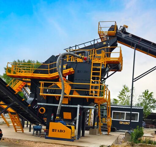 εξοπλισμός θραύσης / μονάδα θραύσης FABO Crushing Plant Stationary Crushing Plant 150-200 TPH