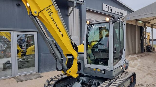 Koparka midi Wacker Neuson ET90 - POWERTILT - 3X BUCKETS - 2018 YEAR - CAMERA