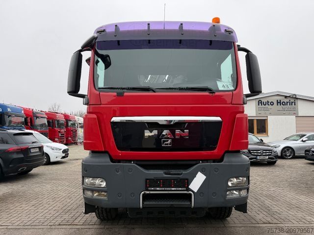 Trostani kiperski kamion MAN TGS 41.480 8x4 Kipper+Kran Penz/Intarder