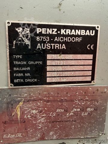 Trostani kiperski kamion MAN TGS 41.480 8x4 Kipper+Kran Penz/Intarder