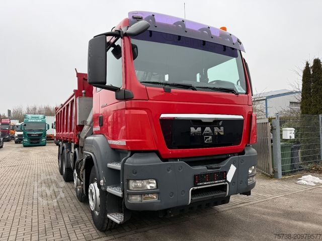 Kiper kamion MAN TGS 41.480 8x4 Kipper+Kran Penz/Intarder
