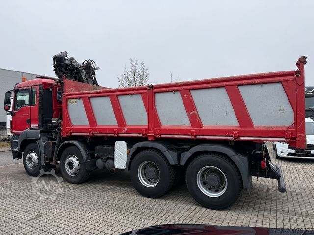Kiper kamion MAN TGS 41.480 8x4 Kipper+Kran Penz/Intarder