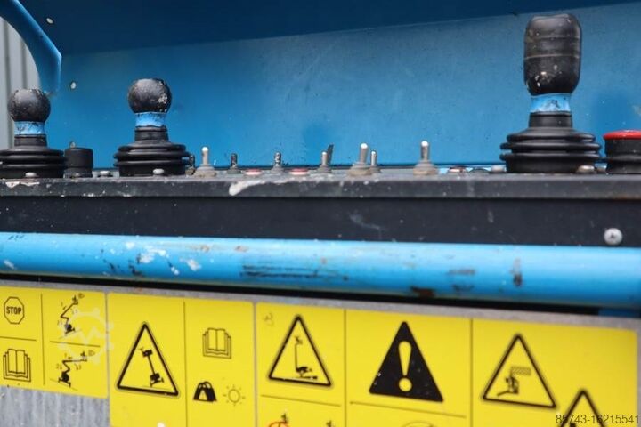 Mafsallı teleskopik çalışma platformu Genie Z60/37FE Valid Inspection, *Guarantee! Hybrid, 4x4