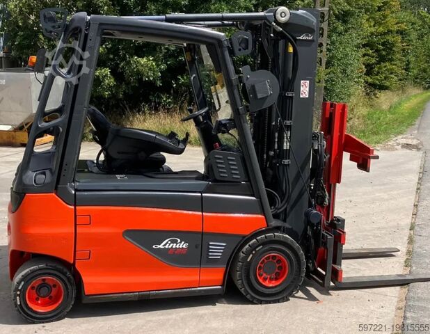 Electric - 4 wheels Linde E25 Triplex 5 Ventile Batterie 5/25  775 Stunden