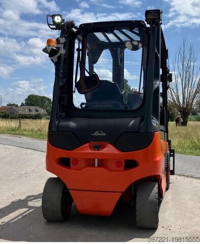Electric - 4 wheels Linde E25 Triplex 5 Ventile Batterie 5/25  775 Stunden