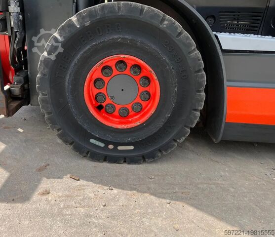 Electric - 4 wheels Linde E25 Triplex 5 Ventile Batterie 5/25  775 Stunden