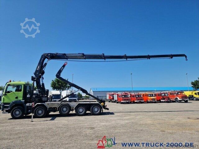 Kroghejselastbil MAN 41.480 10x4 Kran Hiab XS322-19m Höhe-10T/2.9m
