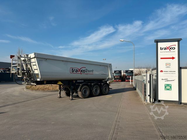 Tipper semitrailer SCHMITZ CARGOBULL SKI 24 SL 7.2 Stahlrund Liftachse 26,4 m3