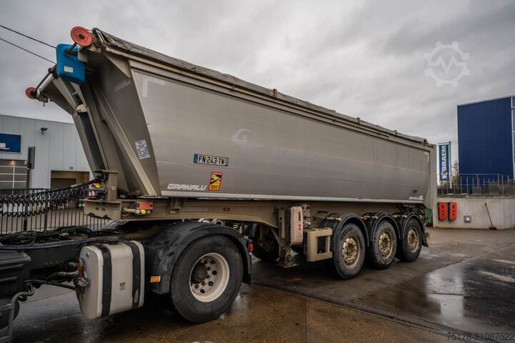 Wywrotka GRANALU ALU- TP 28m3 +BACHE ELEC CRAMARO