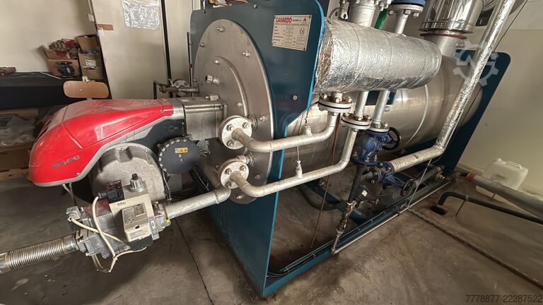 Steam Boiler Plant – 1395 kW – 2000 kg/h GAVARDO Caldaie S.r.l. OMG 1200