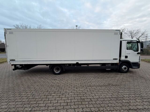 Furgão fechado MAN TGL 8.190  Isolier Koffer mit Ladebordwand
