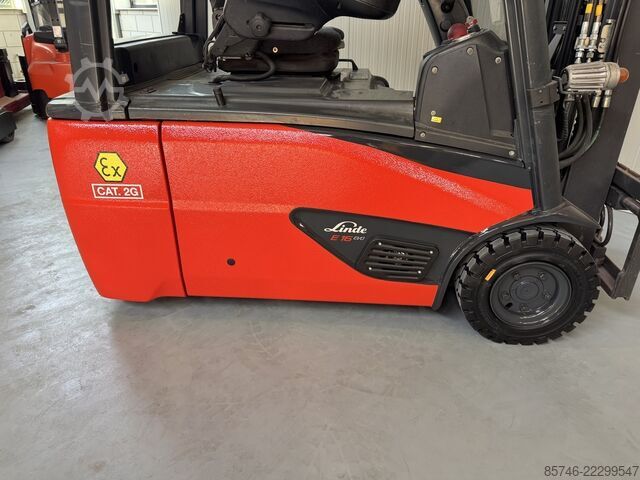 E 16 L - 386 / 02 Evo * Atex EX * Proplan 2G / Zona 1 !! ¡¡Batería NUEVA!! LINDE E 16 L - 386 / 02 Evo * Atex EX * Proplan 2G / Zone 1 !! NEW battery !!