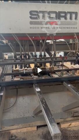 Pregador hidráulico Storti com mudança de tachas Storti