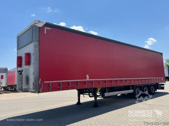 Atvērta puspiekabe ar tentu Schmitz Cargobull Curtainsider Mega