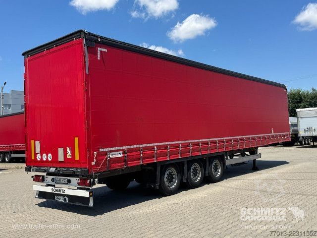 Atvērta puspiekabe ar tentu Schmitz Cargobull Curtainsider Mega