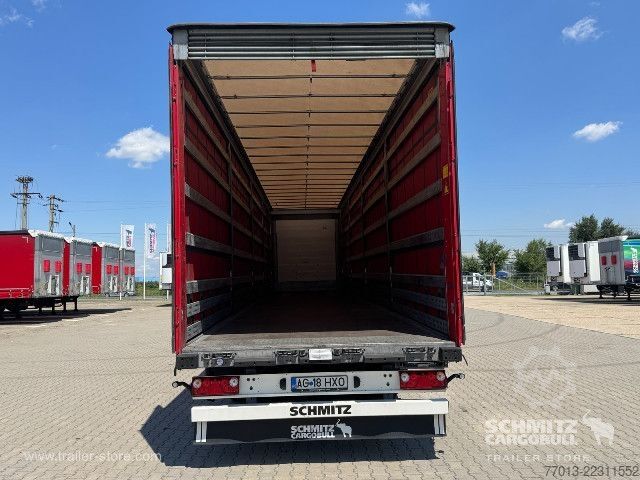 Atvērta puspiekabe ar tentu Schmitz Cargobull Curtainsider Mega