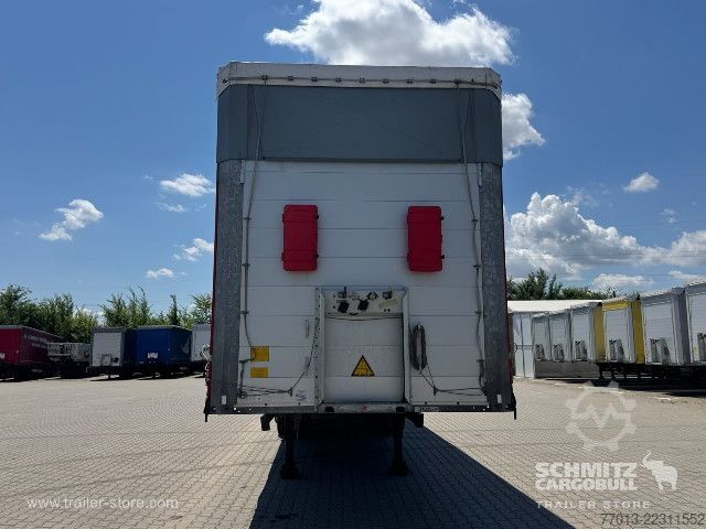 Atvērta puspiekabe ar tentu Schmitz Cargobull Curtainsider Mega
