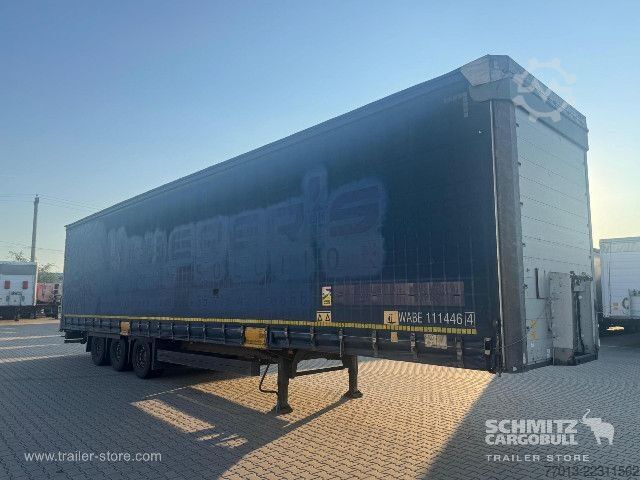 Atvērta puspiekabe ar tentu Schmitz Cargobull Curtainsider Mega