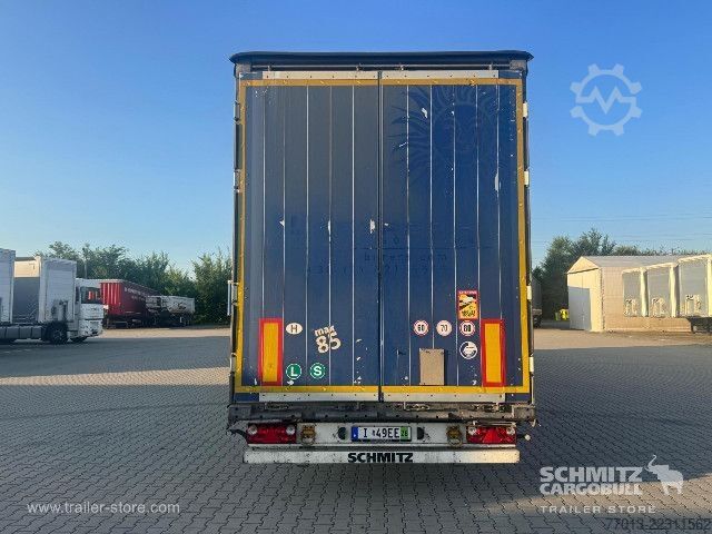 Atvērta puspiekabe ar tentu Schmitz Cargobull Curtainsider Mega