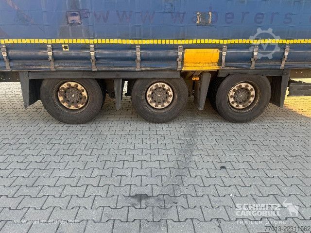 Atvērta puspiekabe ar tentu Schmitz Cargobull Curtainsider Mega